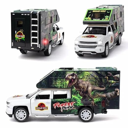 Jurassic Dinosaurs World 1:24 Diecast Scale Model Car