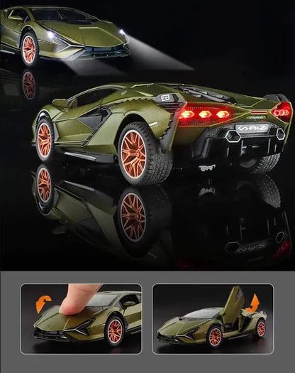 Lamborghini Sian FKP 37 1:24 diecast scale model car