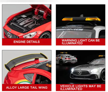 Mercedes-AMG GT F1 Safety Car 1:24 Diecast Scale Model Car