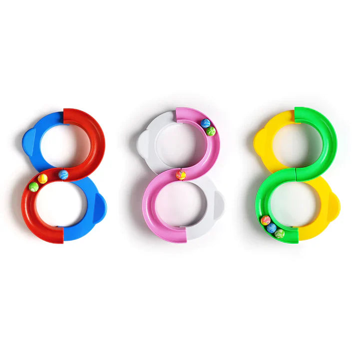 Premium 8 Shape Infinite Loop Interaction Balancing Track Toy Creative  - Multicolor