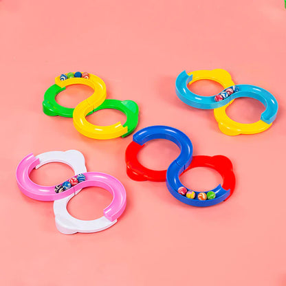 Premium 8 Shape Infinite Loop Interaction Balancing Track Toy Creative  - Multicolor