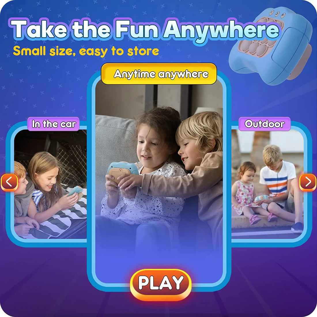 Premium Pop It! PRO - The Light-Up, Pattern-Popping Game