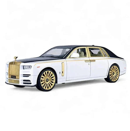 Rolls Royce Phantom Gold 1:24 Diecast Scale Model Car