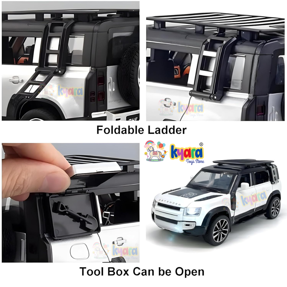 Land Rover Defender 110 1:24 Diecast Scale Model Car