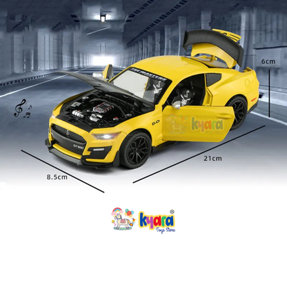 Ford Mustang Viper Gt500 1:24 Diecast Scale Model Car