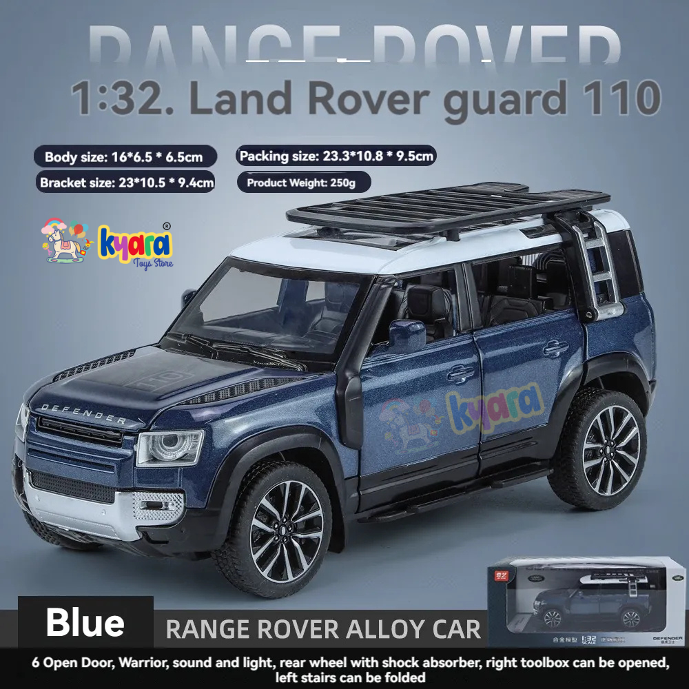 Land Rover Defender 110 1:24 Diecast Scale Model Car