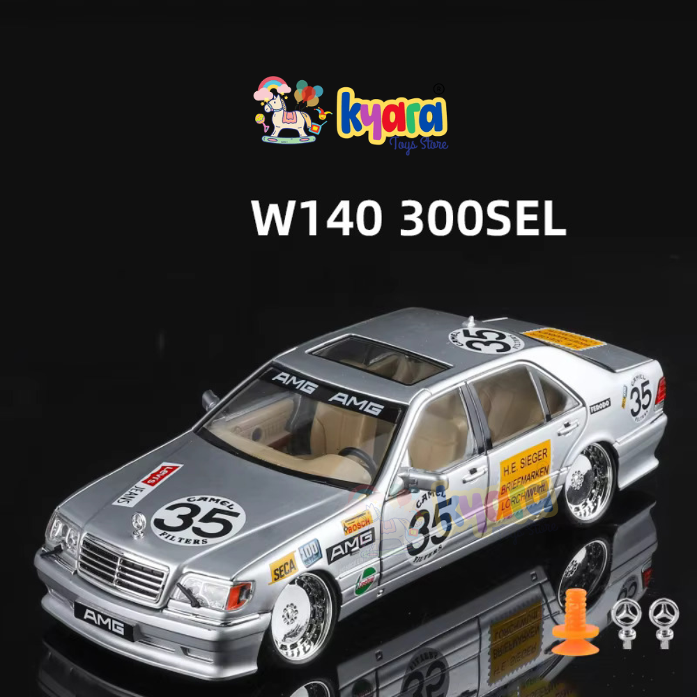 Mercedes Benz W140 1:24 Diecast Scale Model Car