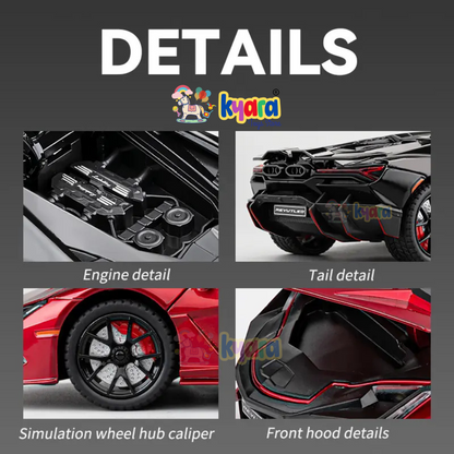 Lamborghini Revuelto 1:24 Diecast Scale Model Car
