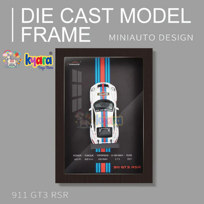 911 GT3 RSR 3D Diecast Car Frame