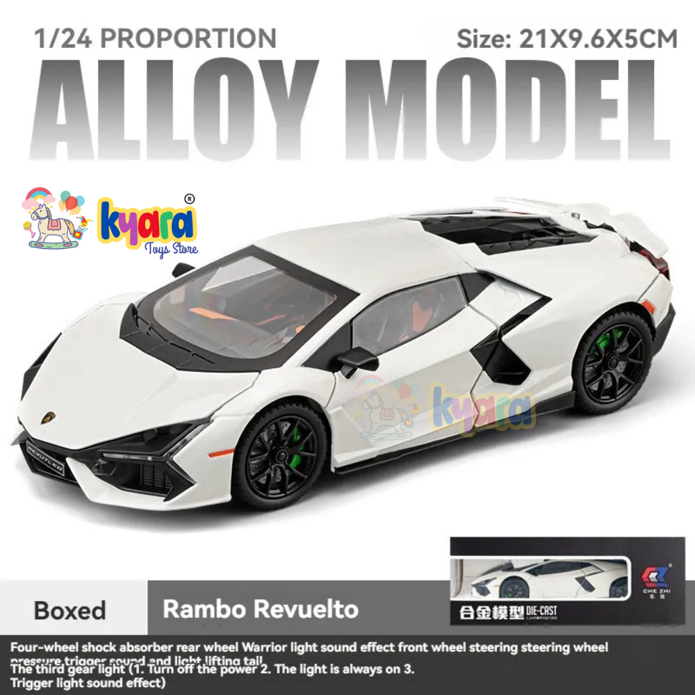 Lamborghini Revuelto 1:24 Diecast Scale Model Car