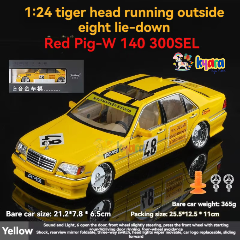 Mercedes Benz W140 1:24 Diecast Scale Model Car