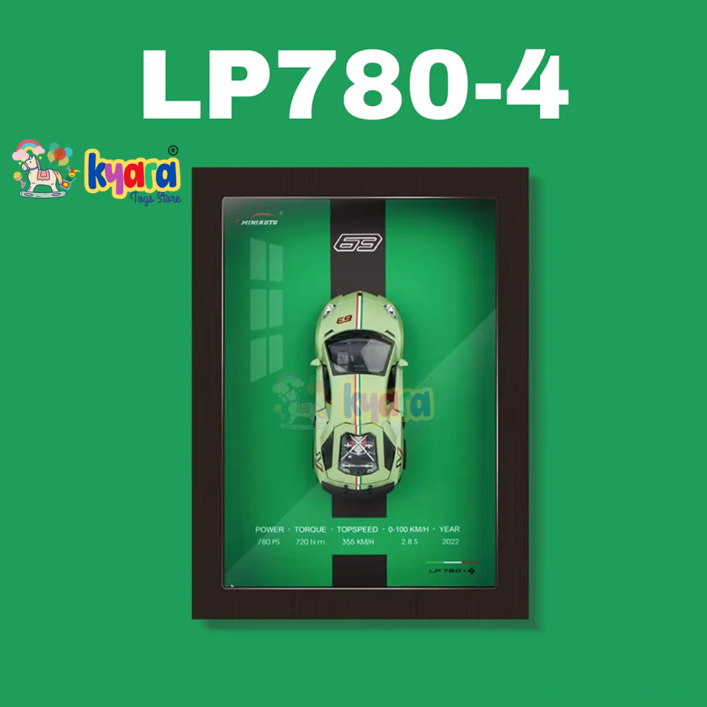 LP 780 3D Diecast Car Frame