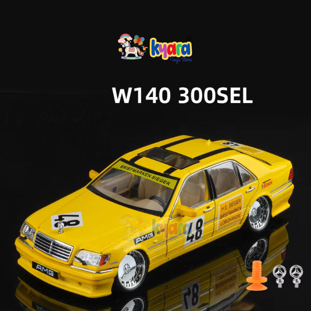 Mercedes Benz W140 1:24 Diecast Scale Model Car