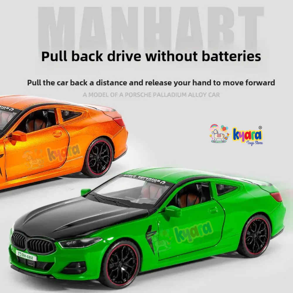 Bmw M8 Sports 1:24 Diecast Scale Model Car