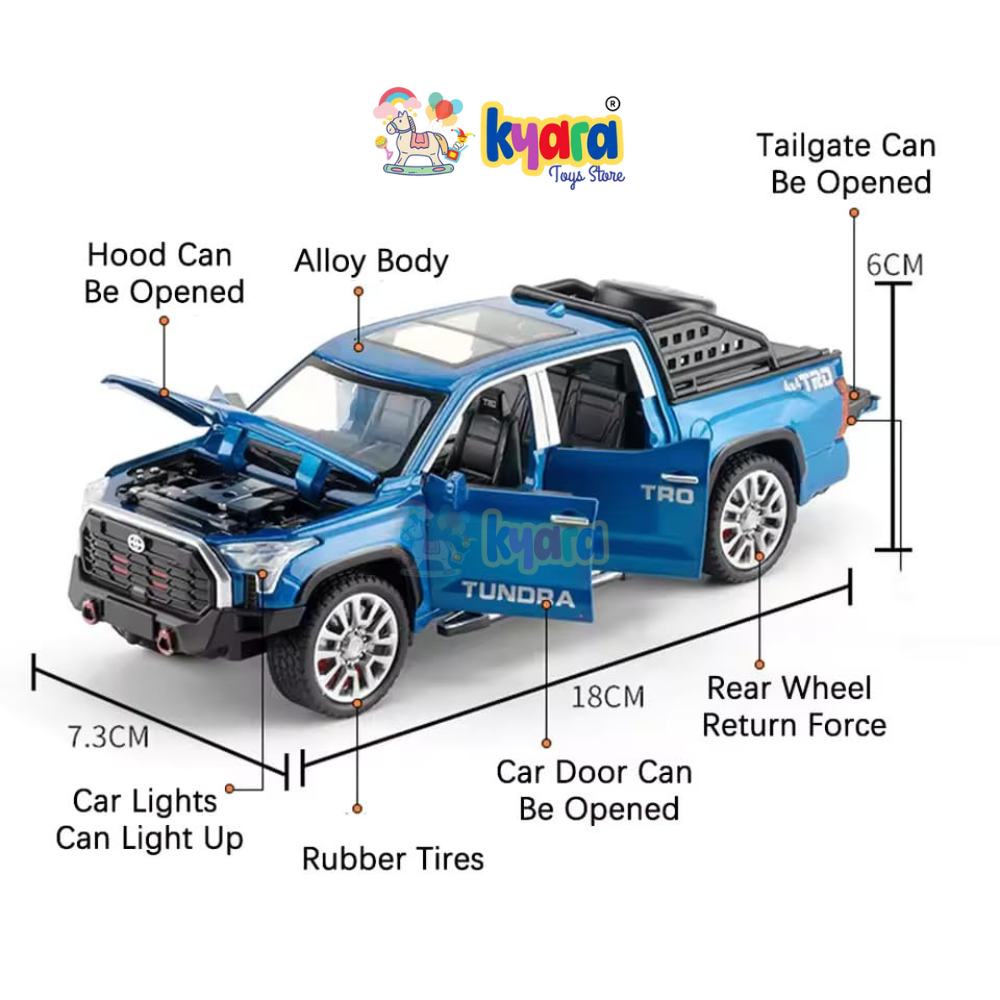 Toyota Tundra TRD 1:24 Diecast Scale Model Car