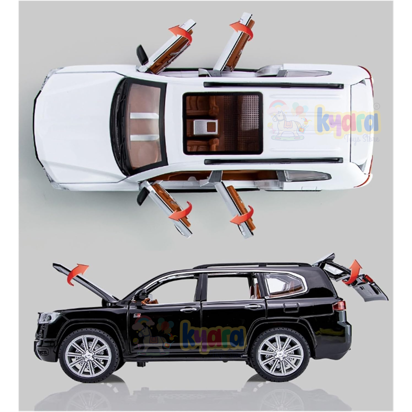 Toyota Land Cruiser Sport 1:24 Diecast Scale Model Car
