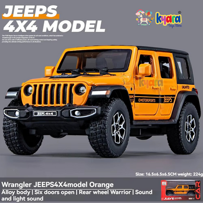 Jeep Wrangler Thar 1:24 Diecast Scale Model Car