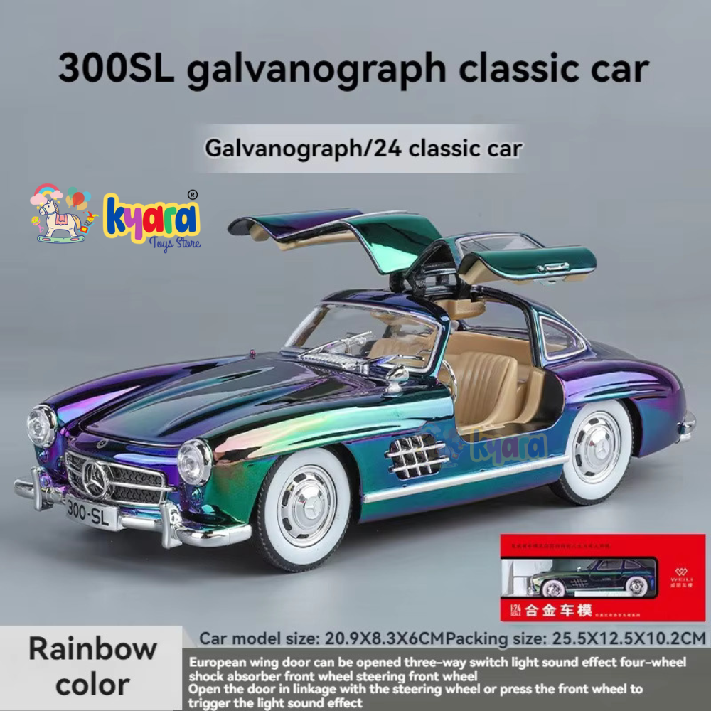 Mercedes-benz 300sl 1:24 Diecast Scale Model Car