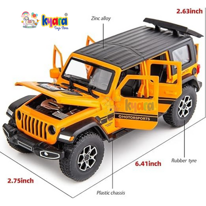 Jeep Wrangler Thar 1:24 Diecast Scale Model Car