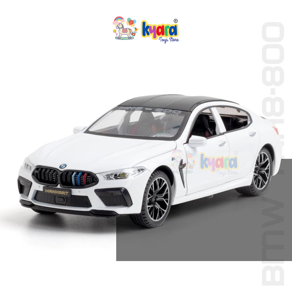 Bmw M8 1:24 Diecast Scale Model Car