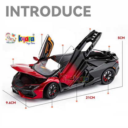 Lamborghini Revuelto 1:24 Diecast Scale Model Car