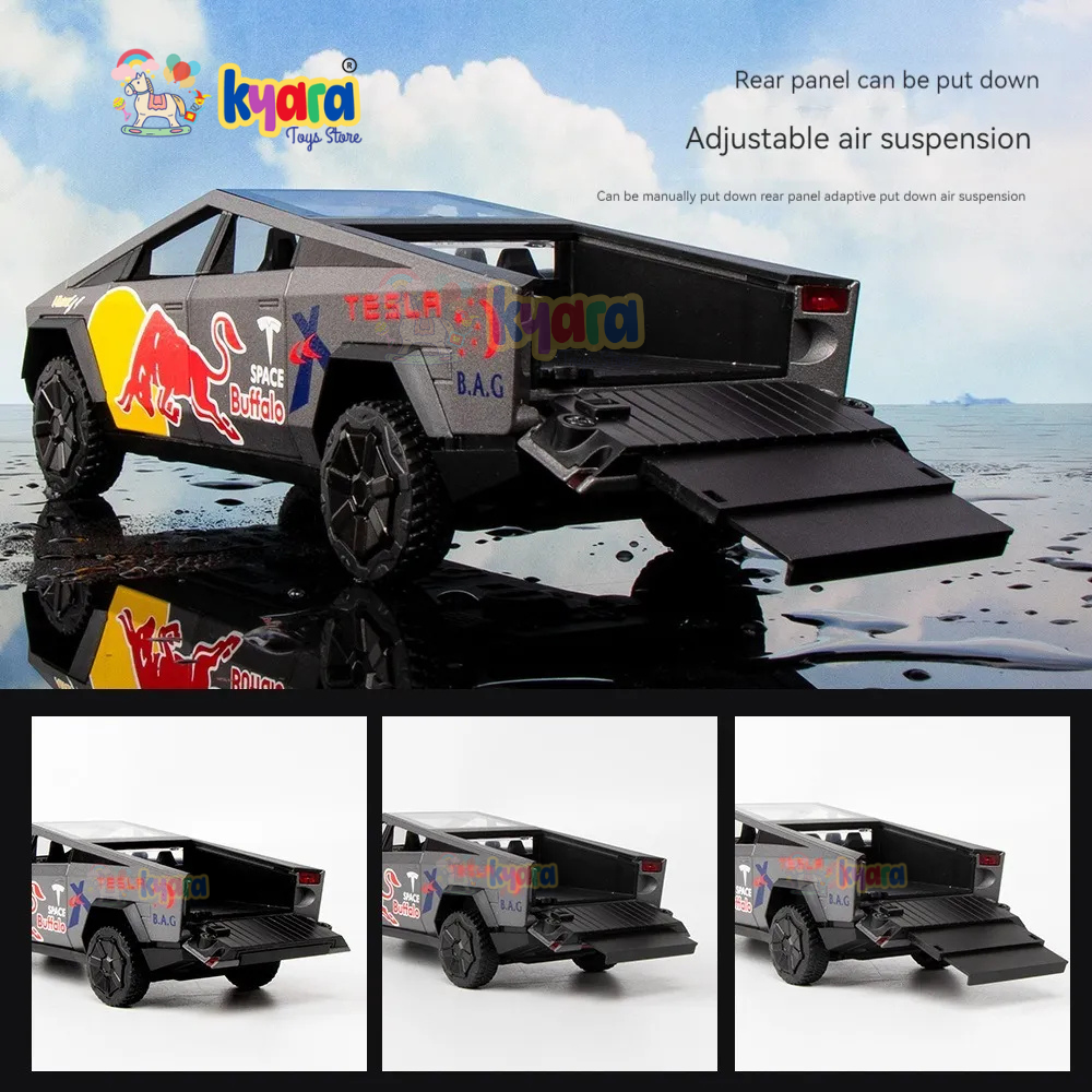 Tesla Cybertruck Pickup 1:24 Diecast Scale Model Car