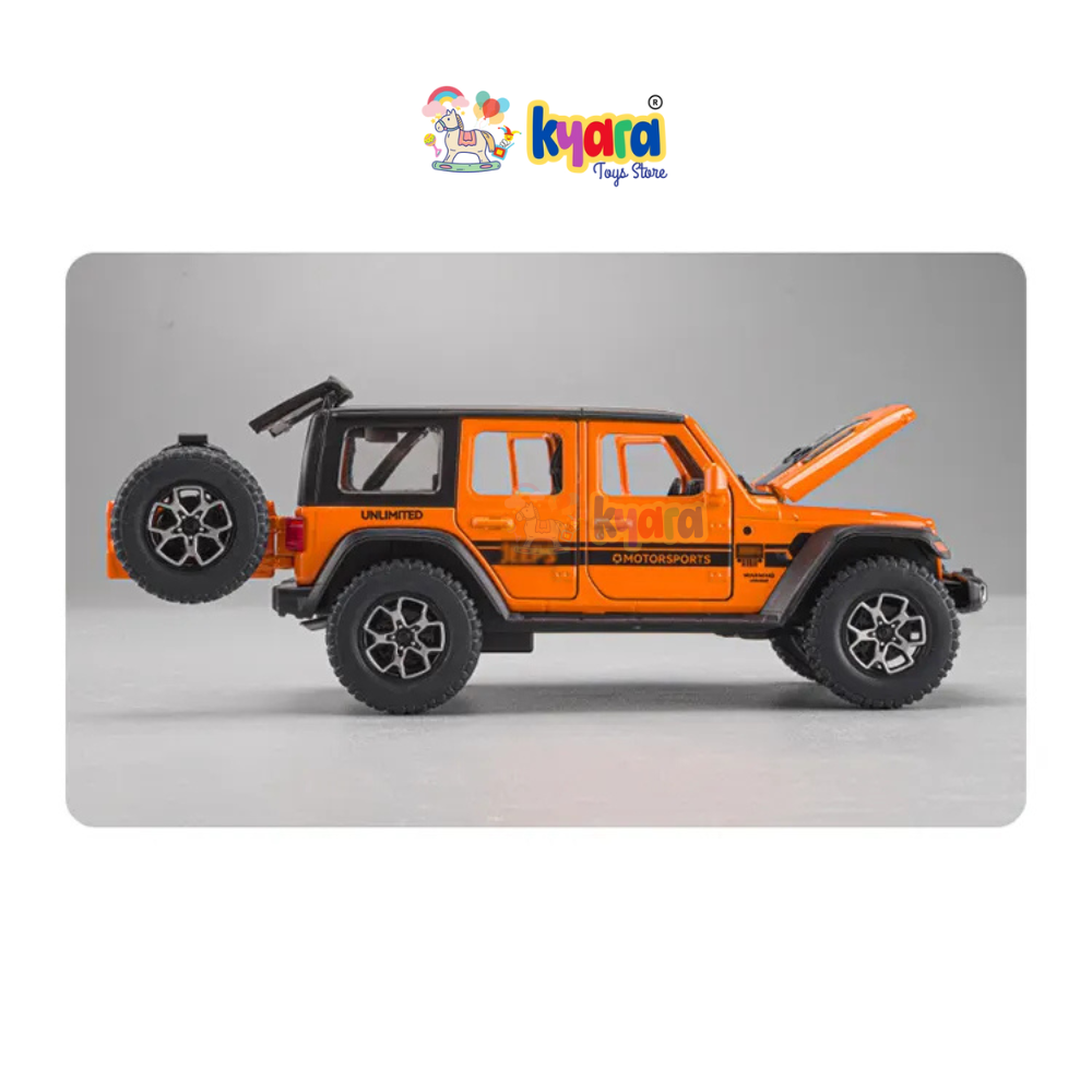Jeep Wrangler Thar 1:24 Diecast Scale Model Car