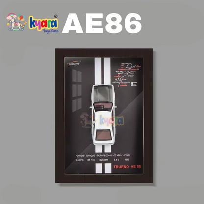 TOYOTA AE 86 3D Diecast Car Frame