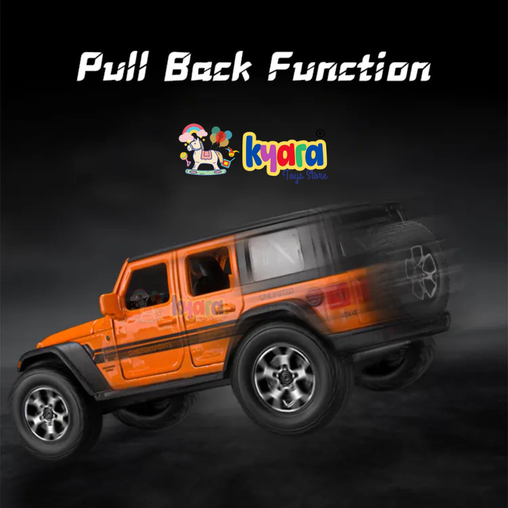 Jeep Wrangler Thar 1:24 Diecast Scale Model Car