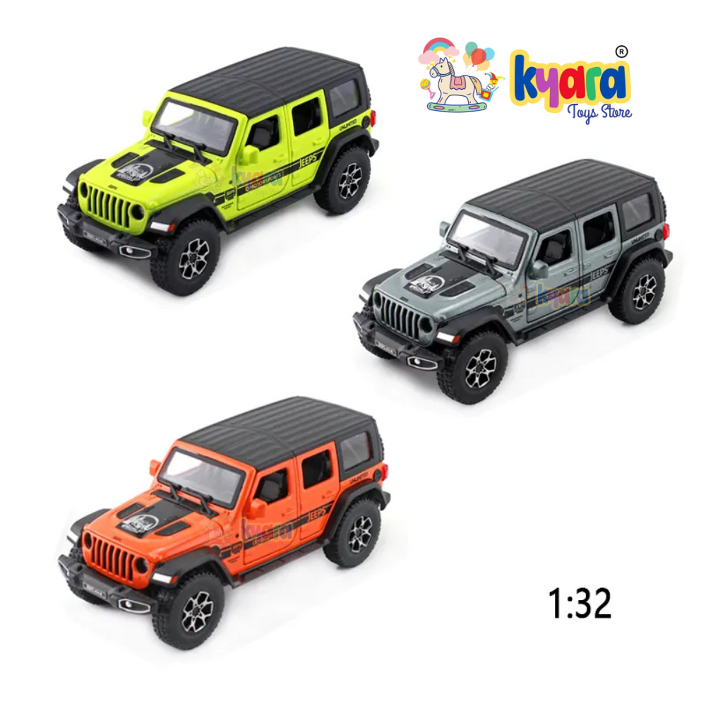 Jeep Wrangler Thar 1:24 Diecast Scale Model Car
