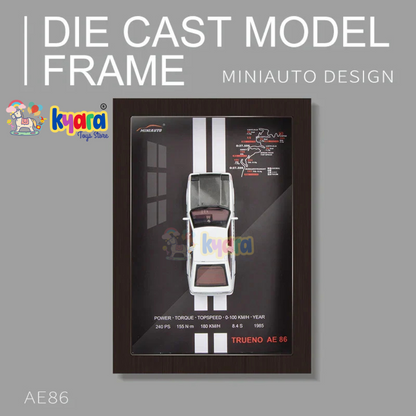 TOYOTA AE 86 3D Diecast Car Frame