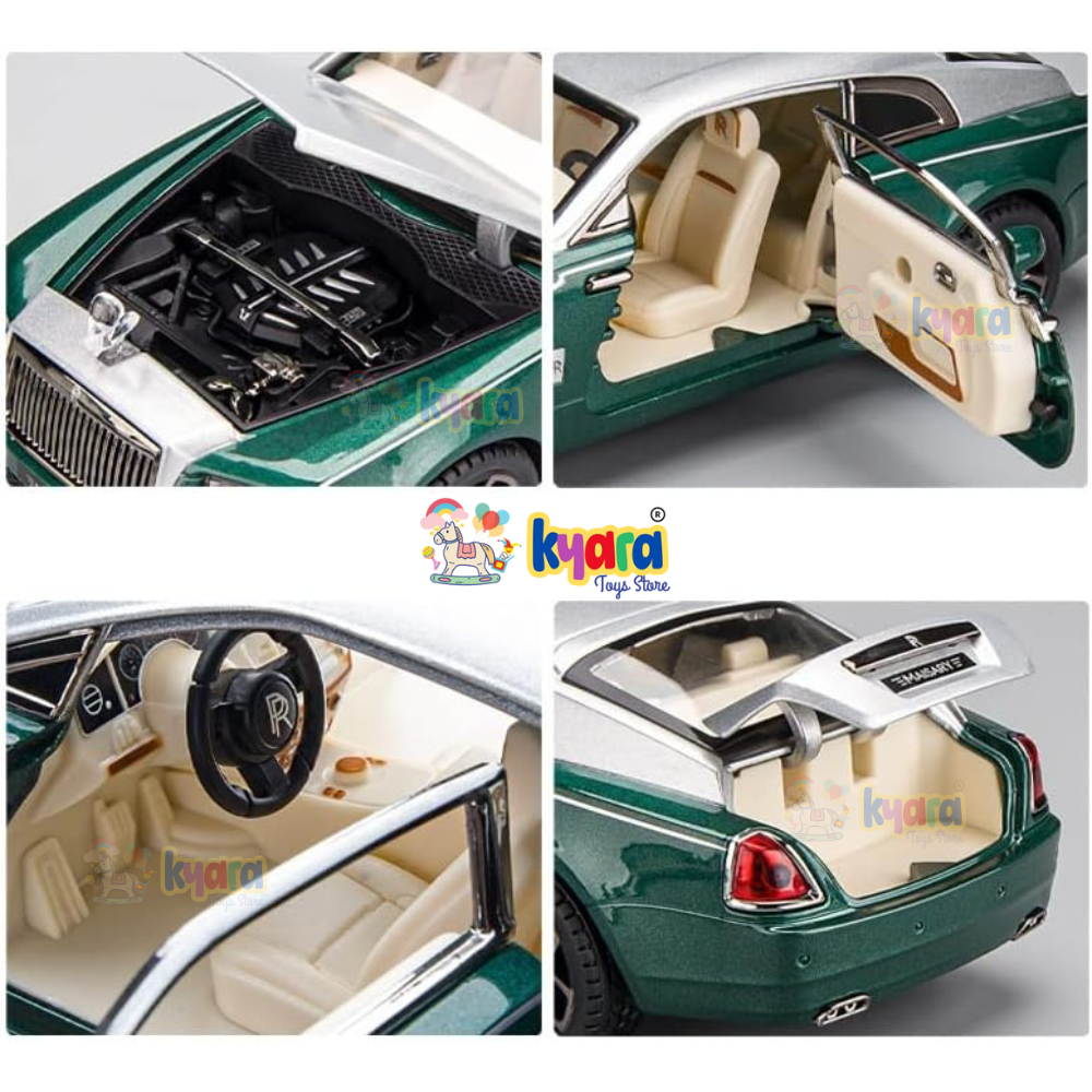 Rolls Royce Wraith 1:24 Diecast Scale Model Car