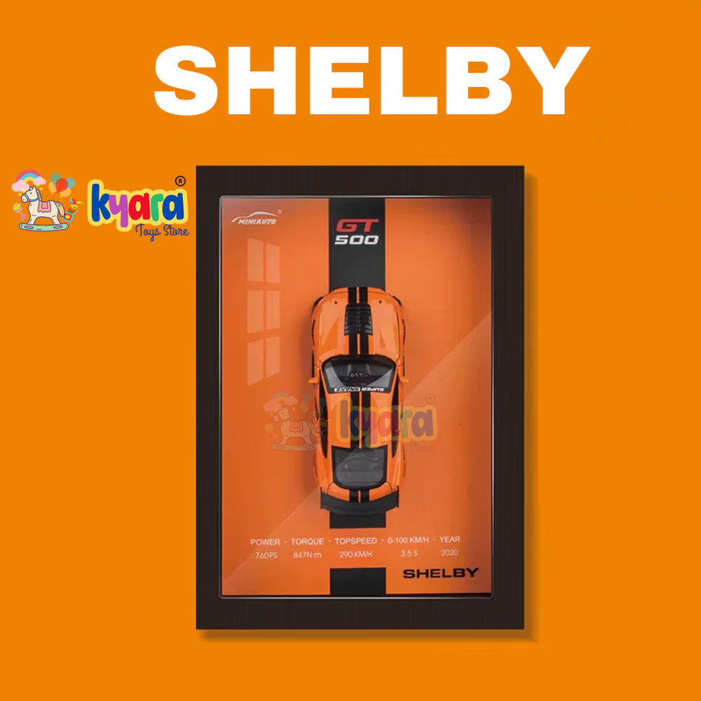 SHELBY 3D Diecast Car Frame
