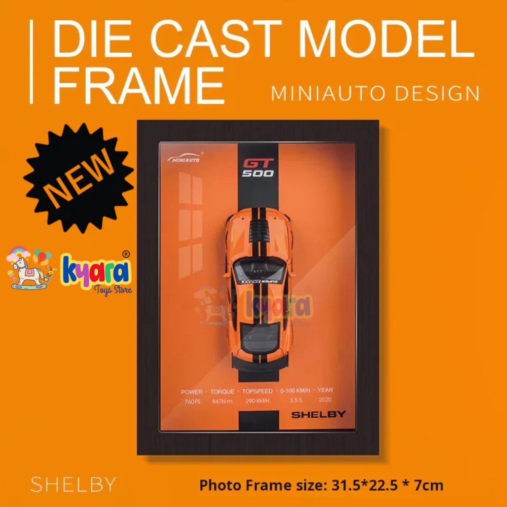 SHELBY 3D Diecast Car Frame