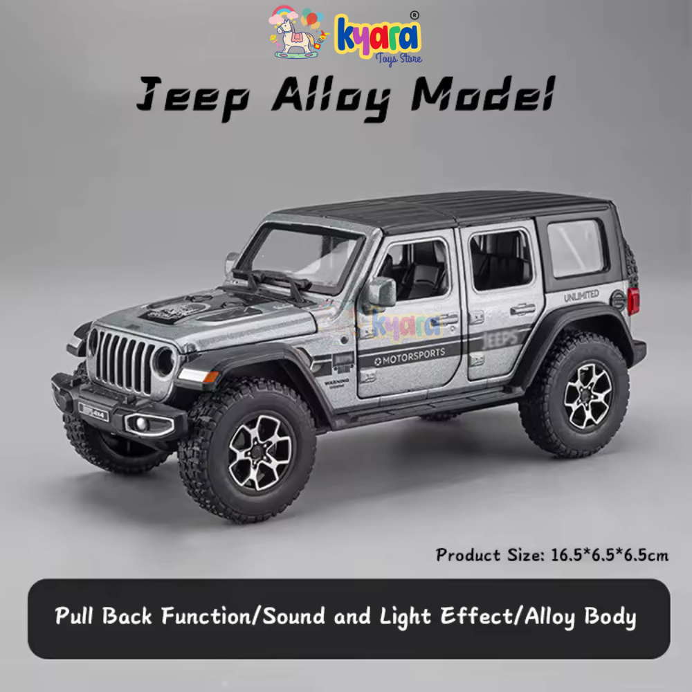 Jeep Wrangler Thar 1:24 Diecast Scale Model Car