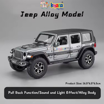 Jeep Wrangler Thar 1:24 Diecast Scale Model Car