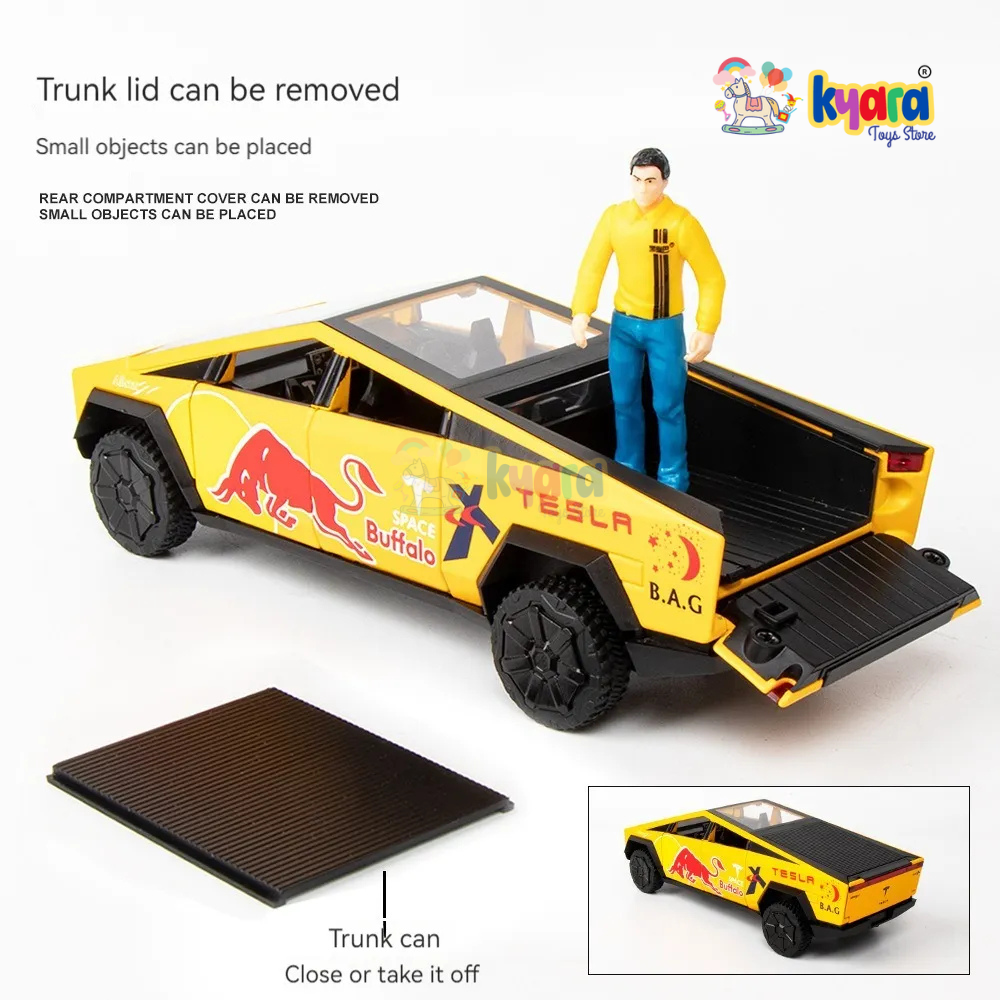 Tesla Cybertruck Pickup 1:24 Diecast Scale Model Car
