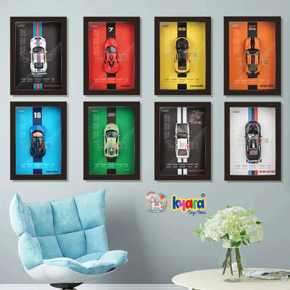 BUGATTI 3D Diecast Car Frame