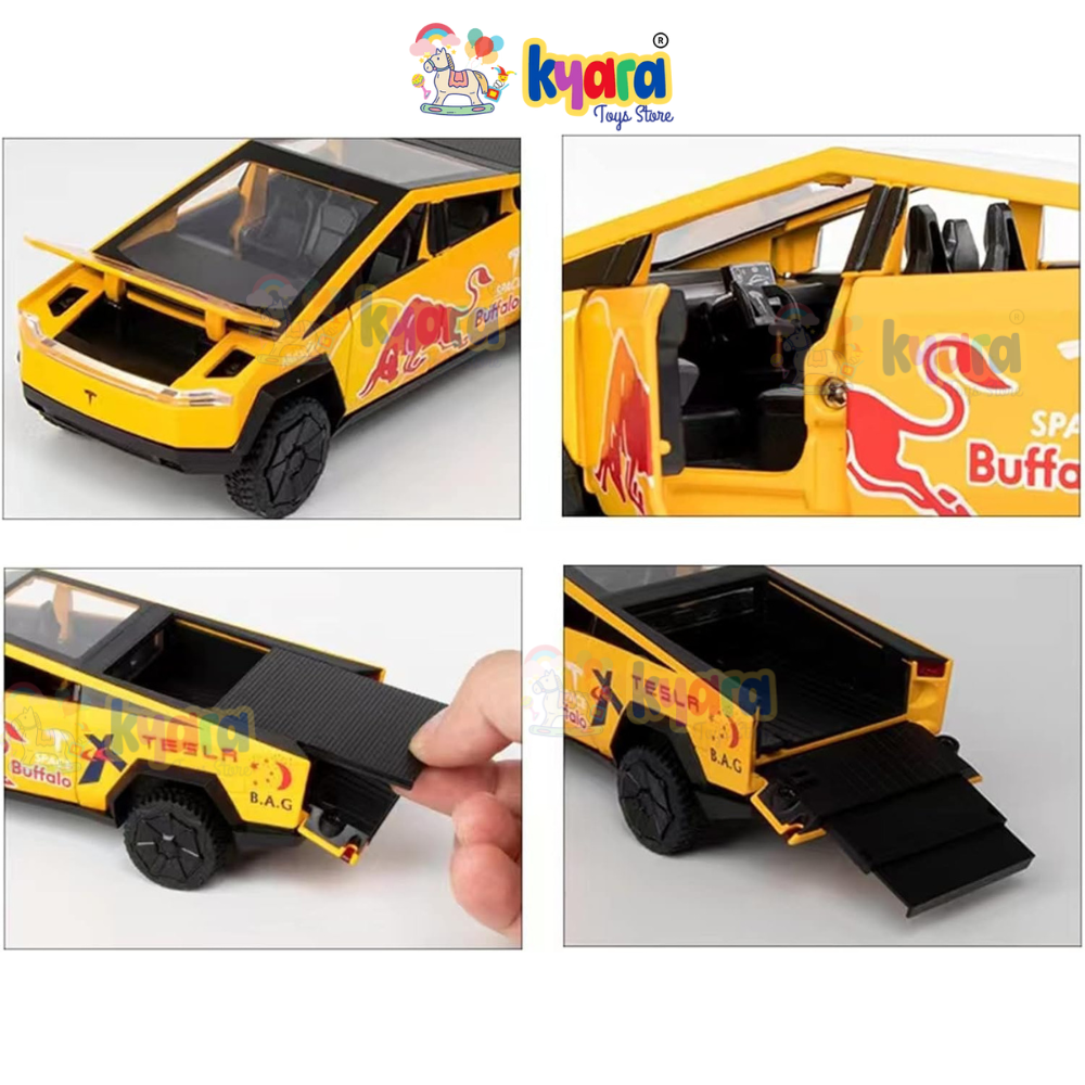 Tesla Cybertruck Pickup 1:24 Diecast Scale Model Car