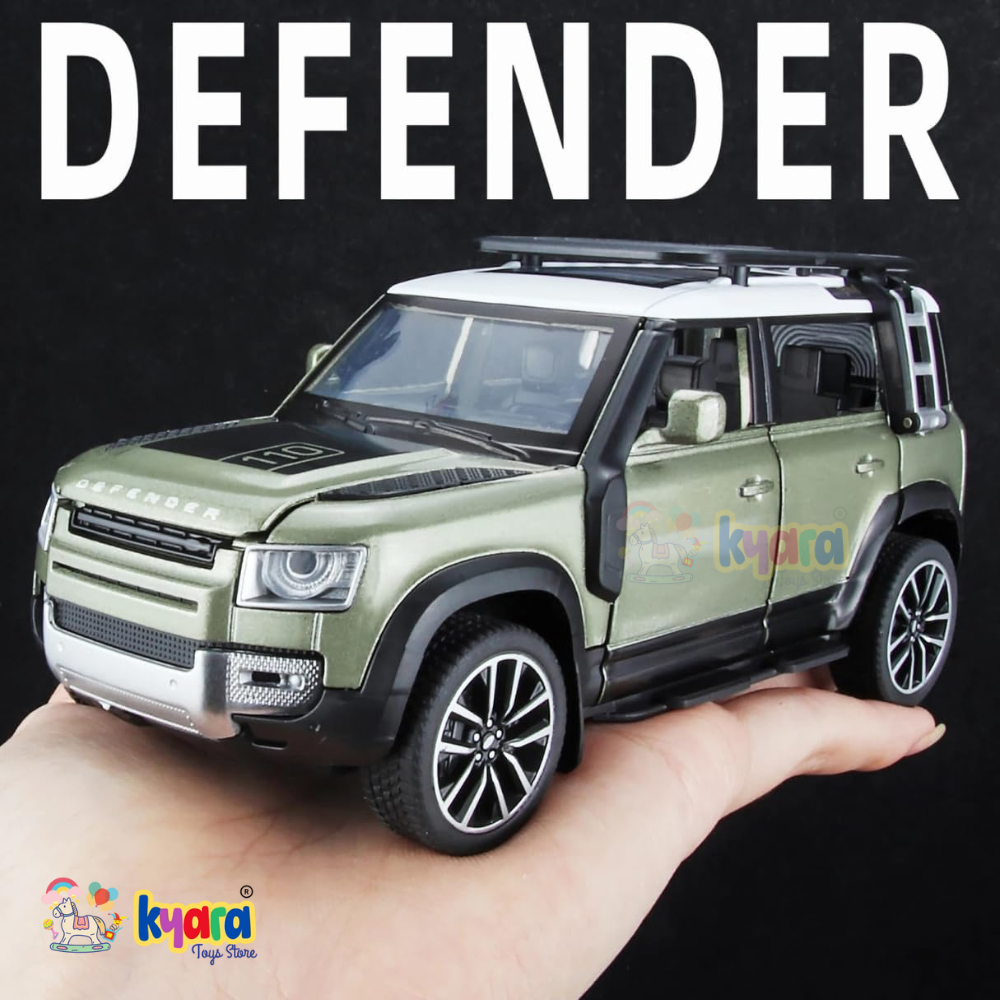 Land Rover Defender 110 1:24 Diecast Scale Model Car