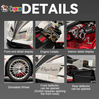 Pagani Huayra 1:18 Scale Model Diecast Metalcar