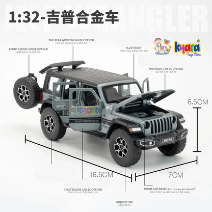 Jeep Wrangler Thar 1:24 Diecast Scale Model Car
