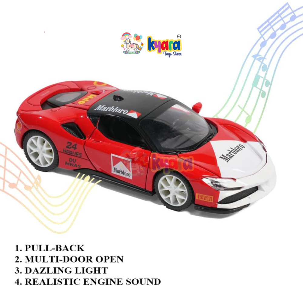 Ferrari SF90 Marlboro 1:24 Diecast Scale Model Car