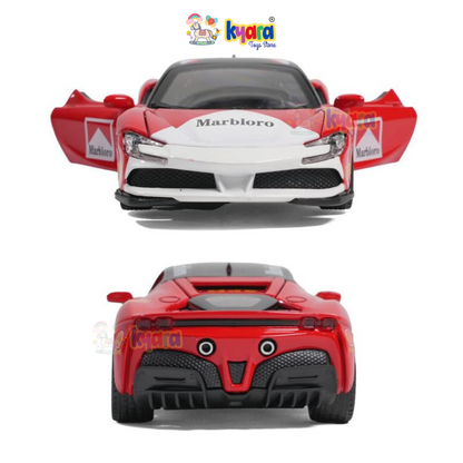 Ferrari SF90 Marlboro 1:24 Diecast Scale Model Car