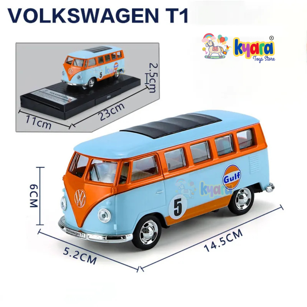 Volkswagen Classic T1 Bus Diecast Scale Model