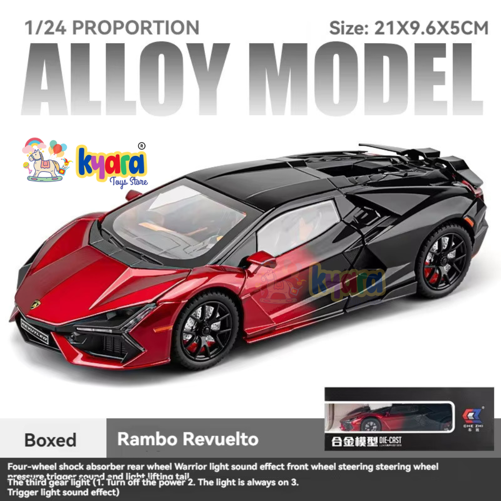 Lamborghini Revuelto 1:24 Diecast Scale Model Car