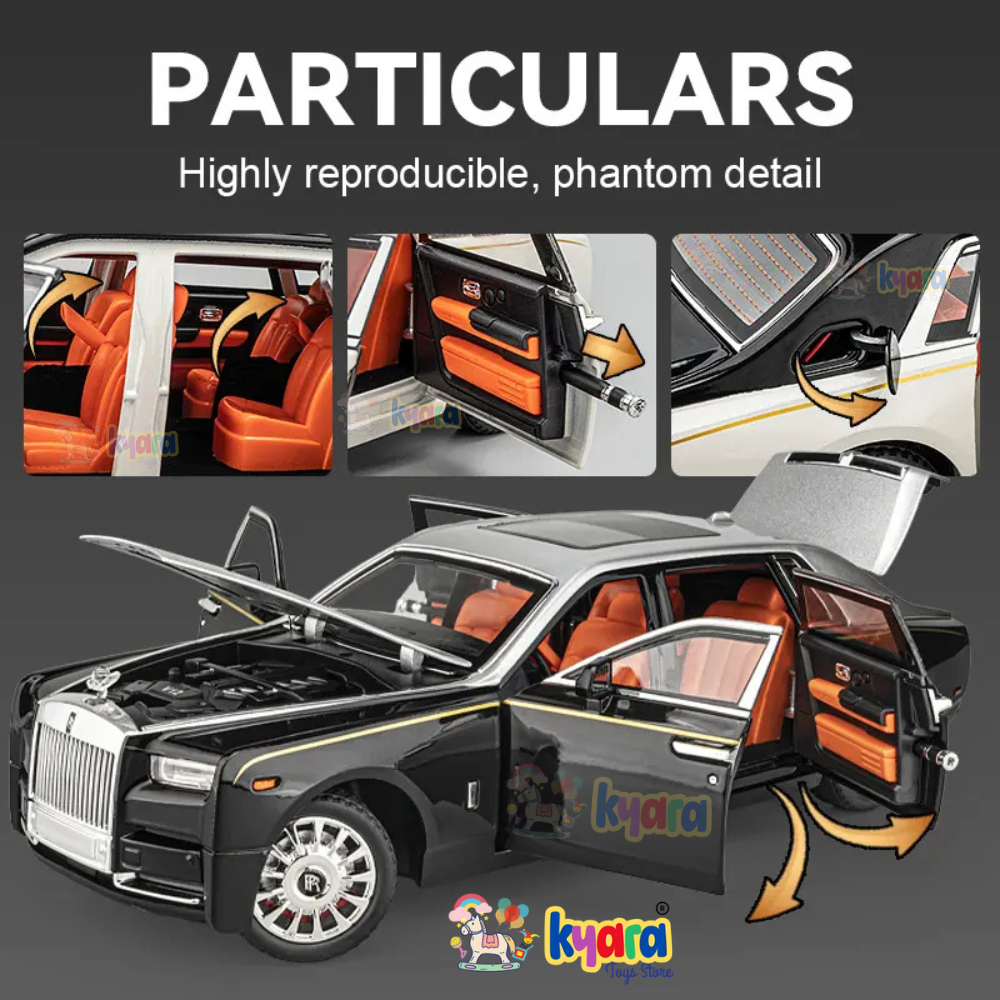 Rolls Royce Phantom 1:24 Diecast Scale Model  Car