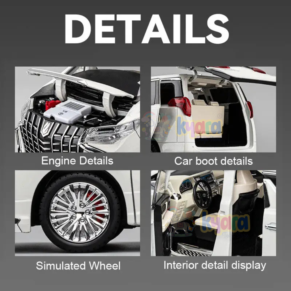 Toyota Alphard 1:18 diecast scale model car collectible