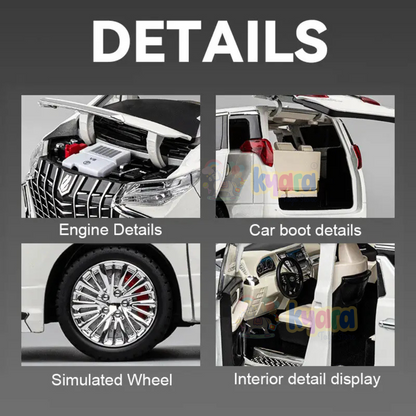 Toyota Alphard 1:18 diecast scale model car collectible