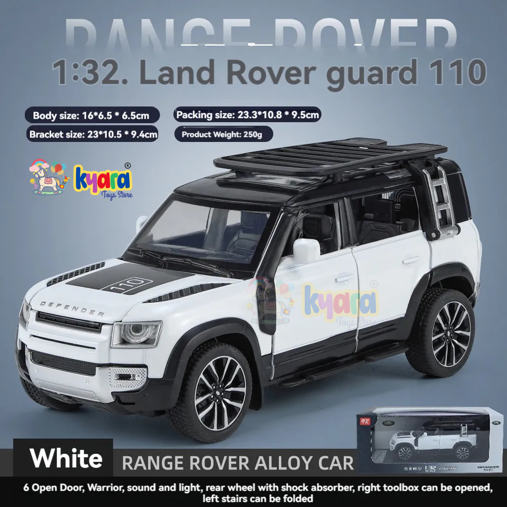 Land Rover Defender 110 1:24 Diecast Scale Model Car
